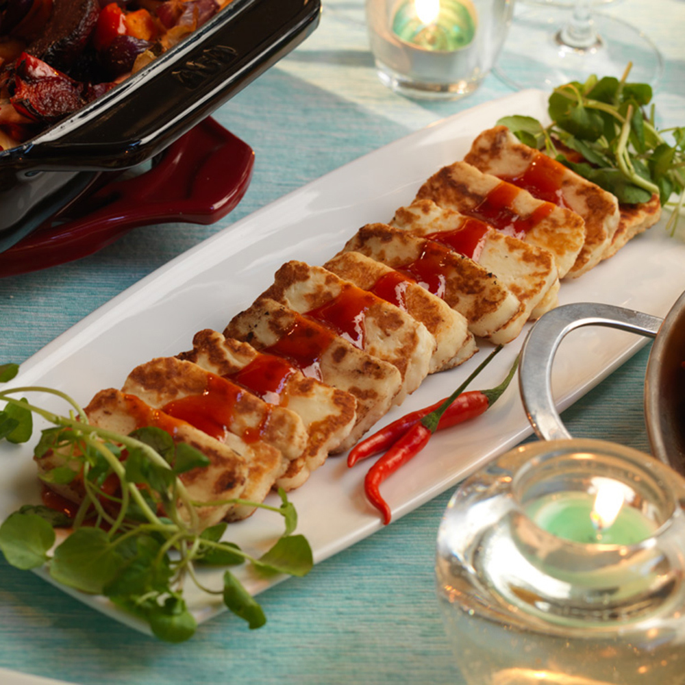 Grilled Halloumi Cheese With Chilli Sauce AGA Living